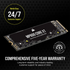 GUNMANSA Corsair MP600 CORE XT, 1 TB, M.2