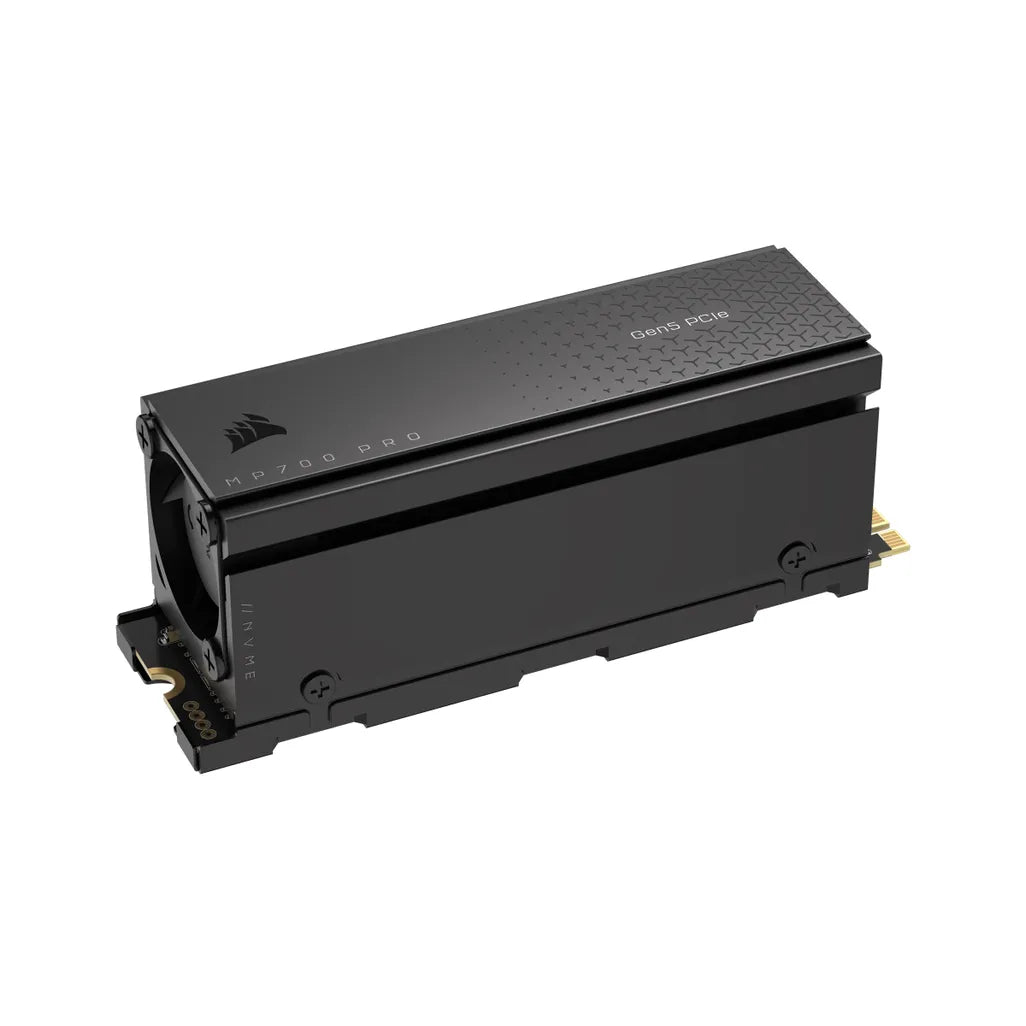 GUNMANSA Corsair MP700 PRO 2TB M.2 NVMe PCIe Gen. 5 x4 SSD with Cooler; Read Up To 12 400MB/s; Write up to 11 800MB/s
