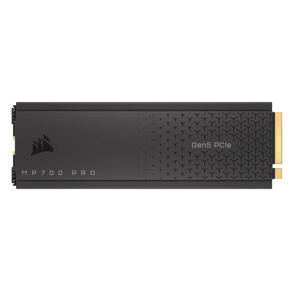 GUNMANSA Corsair MP700 PRO 2TB M.2 NVMe PCIe Gen. 5 x4 SSD with Cooler; Read Up To 12 400MB/s; Write up to 11 800MB/s