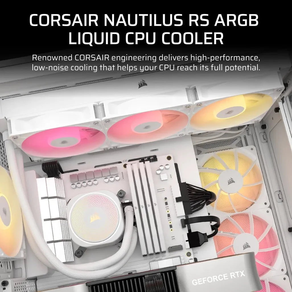 GUNMANSA Corsair NAUTILUS 240 RS ARGB Liquid, Air cooler