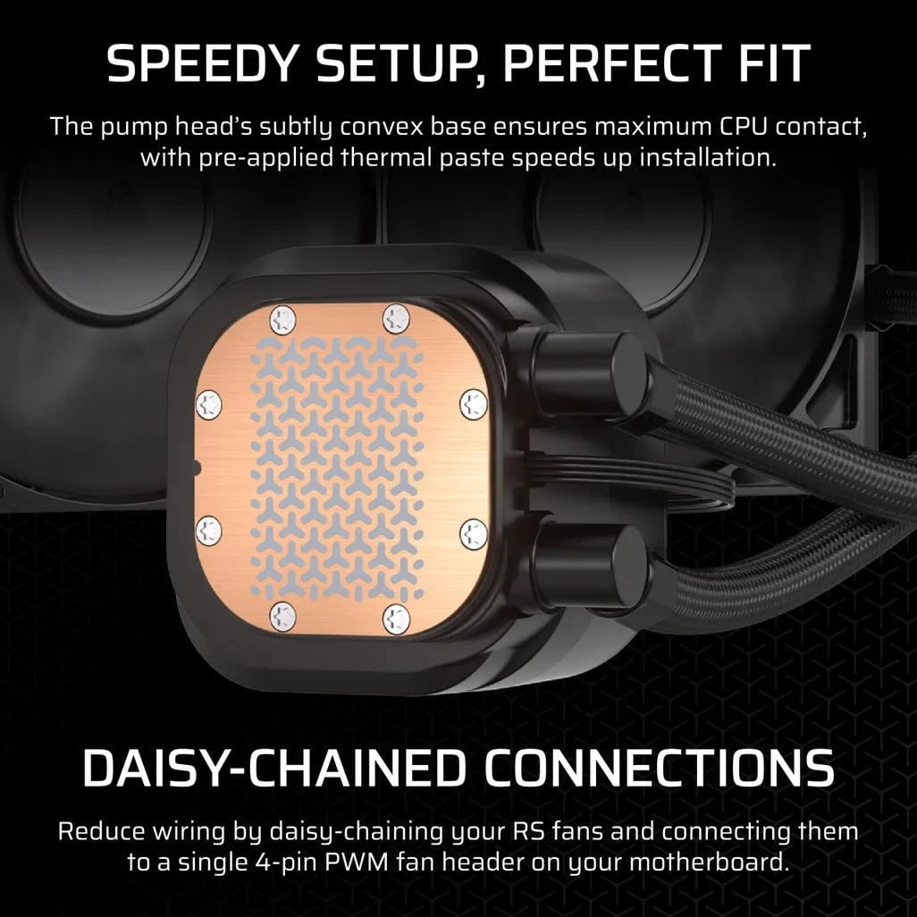 GUNMANSA Corsair NAUTILUS 360 RS, Air cooler