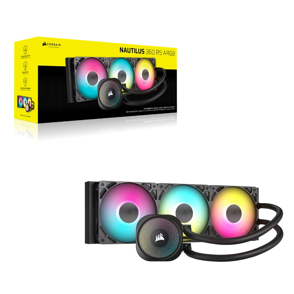 GUNMANSA Corsair NAUTILUS 360 RS ARGB, Air cooler