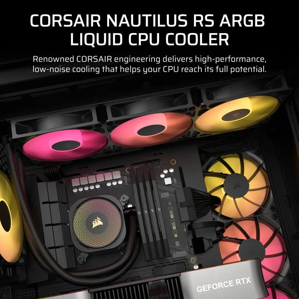 GUNMANSA Corsair NAUTILUS 360 RS ARGB, Air cooler