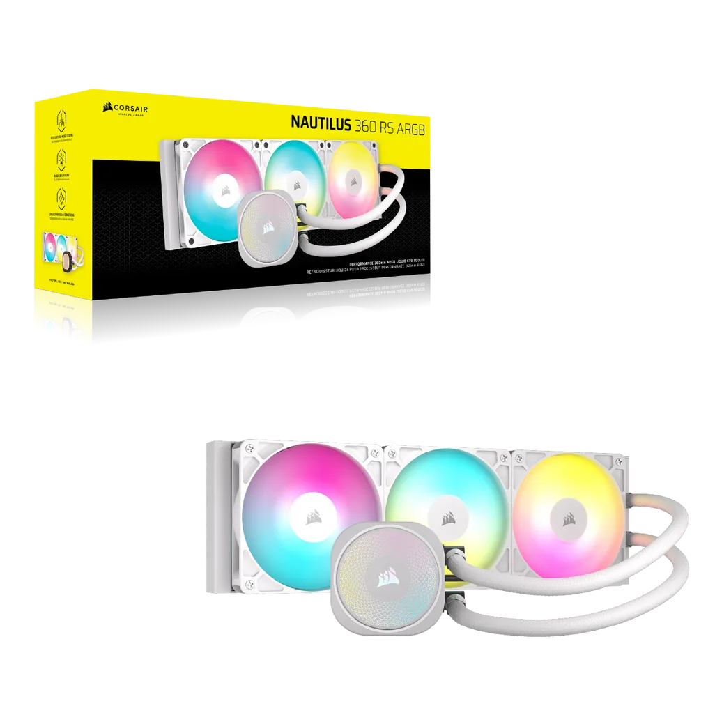 GUNMANSA Corsair NAUTILUS 360 RS ARGB Liquid, Air cooler
