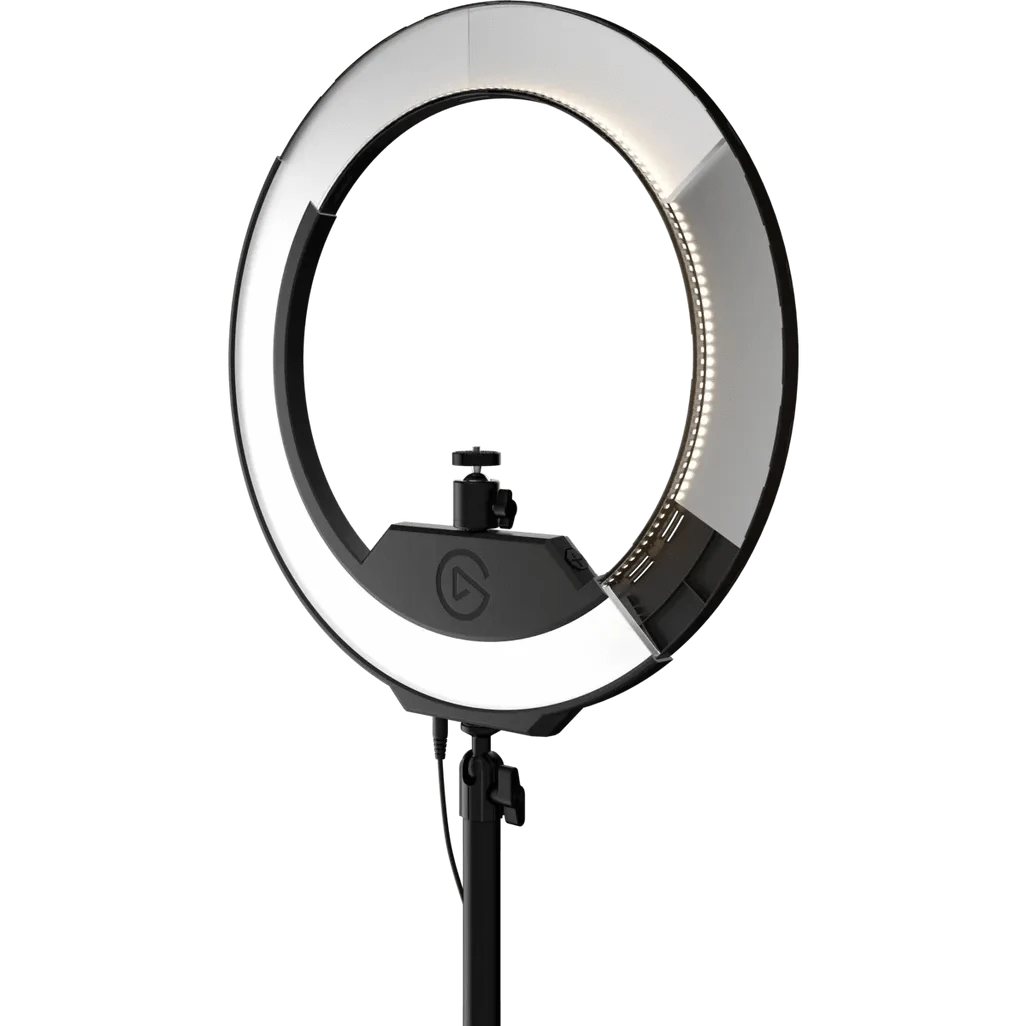 GUNMANSA Corsair Ring Light, 45 W, LED, 2500 lx, 2900 K, 7000 K, Black