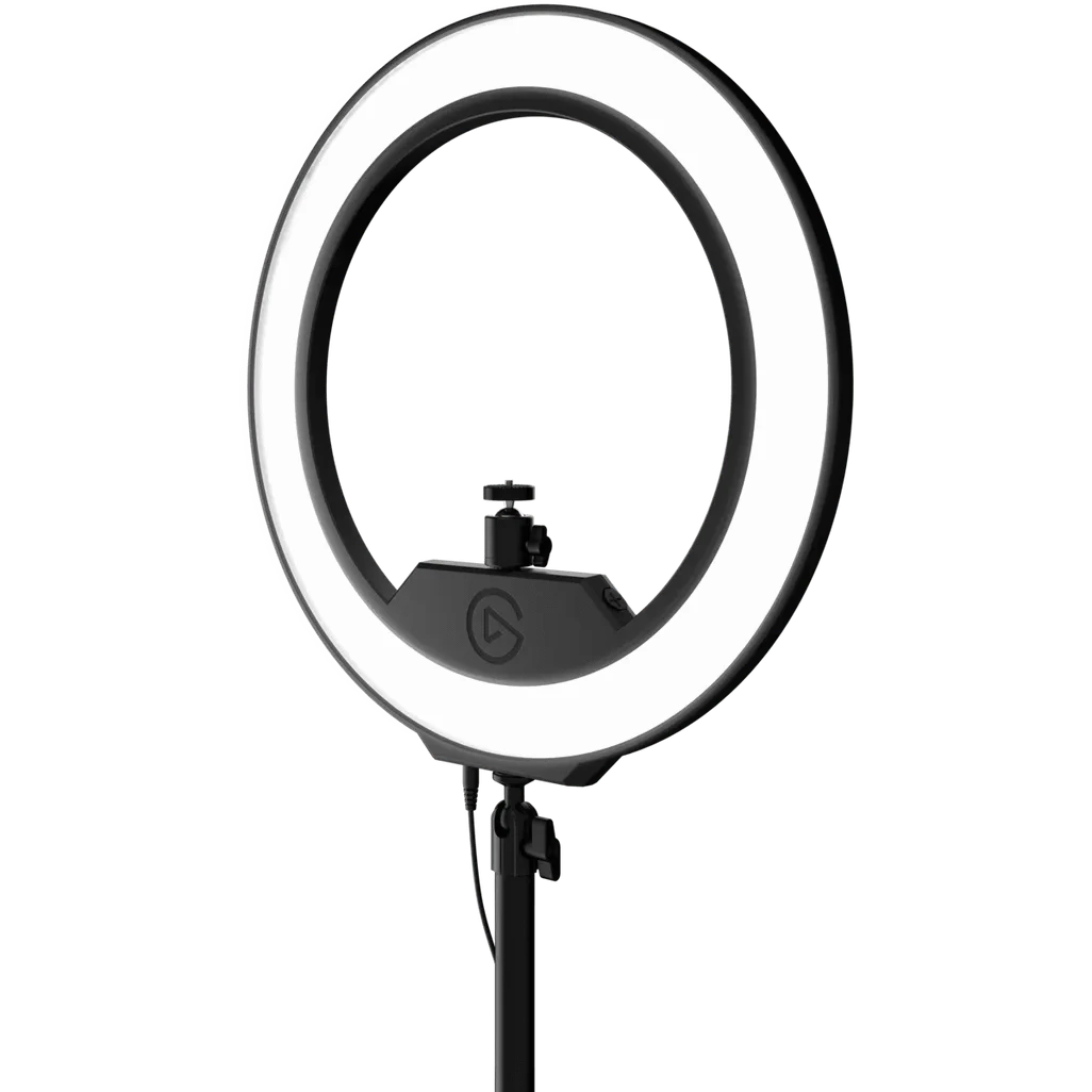 GUNMANSA Corsair Ring Light, 45 W, LED, 2500 lx, 2900 K, 7000 K, Black