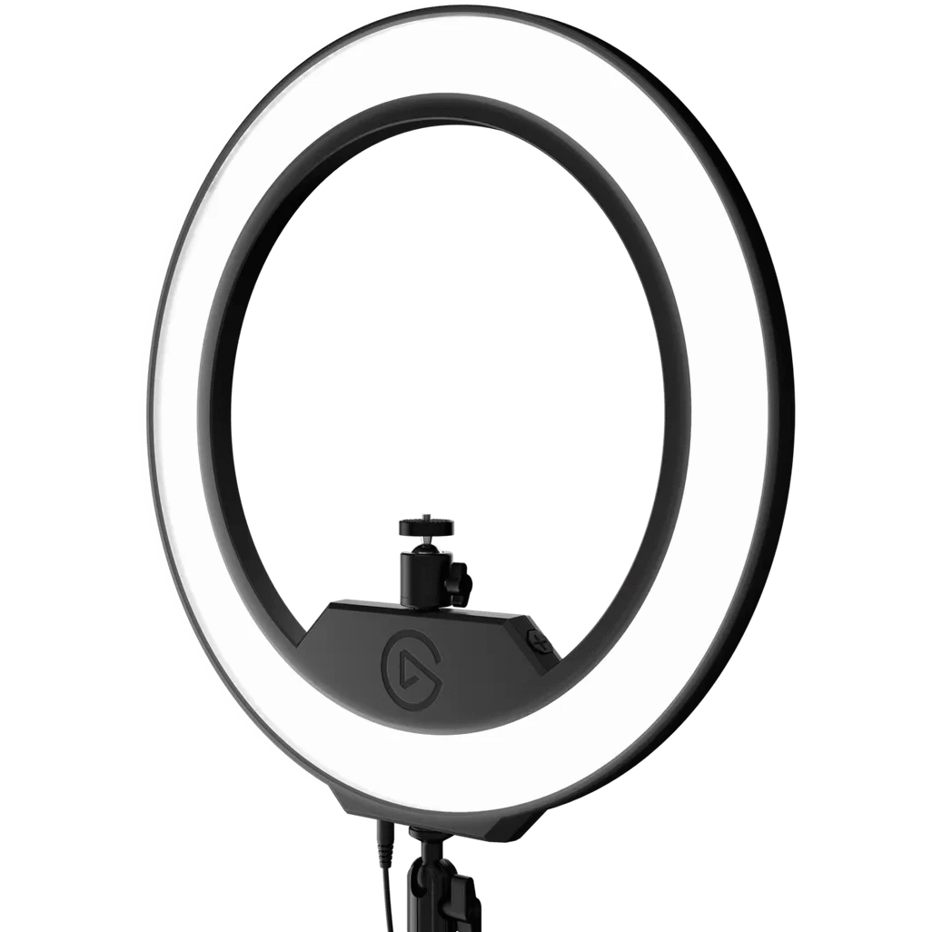 GUNMANSA Corsair Ring Light, 45 W, LED, 2500 lx, 2900 K, 7000 K, Black