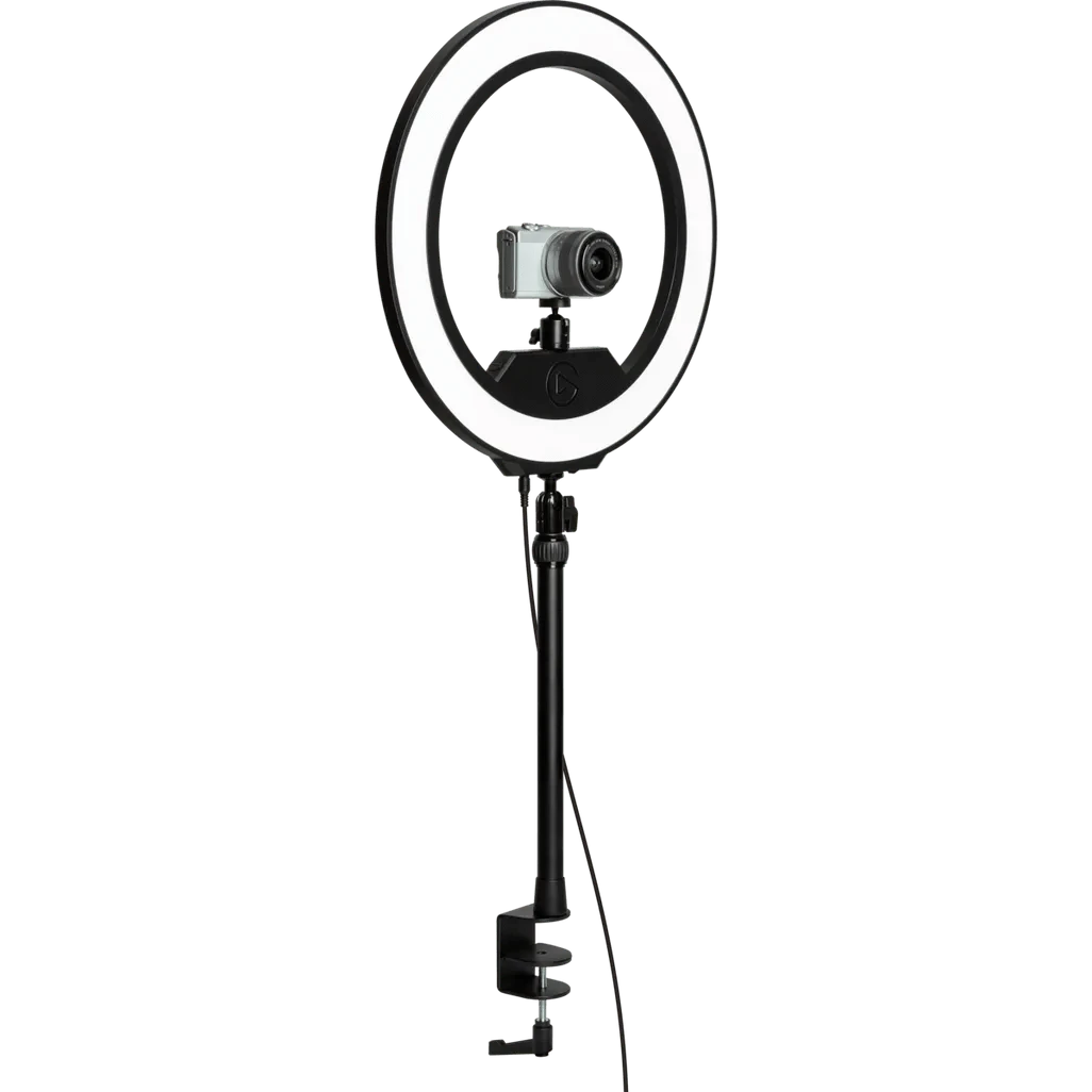 GUNMANSA Corsair Ring Light, 45 W, LED, 2500 lx, 2900 K, 7000 K, Black