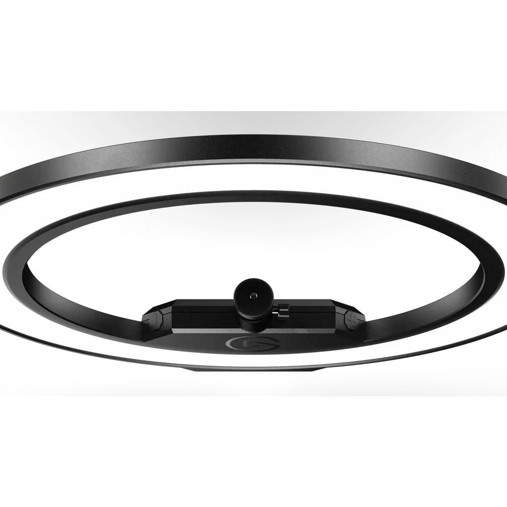 GUNMANSA Corsair Ring Light, 45 W, LED, 2500 lx, 2900 K, 7000 K, Black
