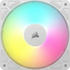 GUNMANSA Corsair RS120 ARGB 120mm PWM Fan – White