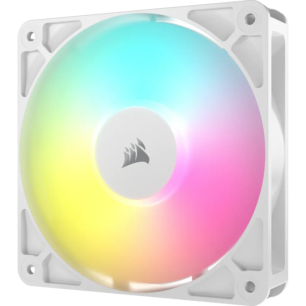 GUNMANSA Corsair RS120 ARGB 120mm PWM Fan – White