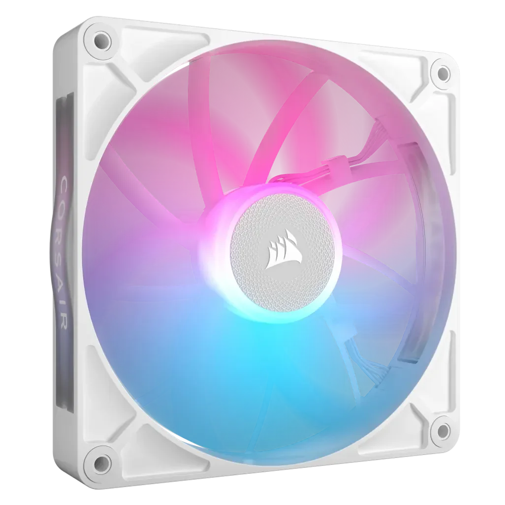 GUNMANSA Corsair RX Series; iCUE LINK RX140; 140mm Fan; Single Pack - White.