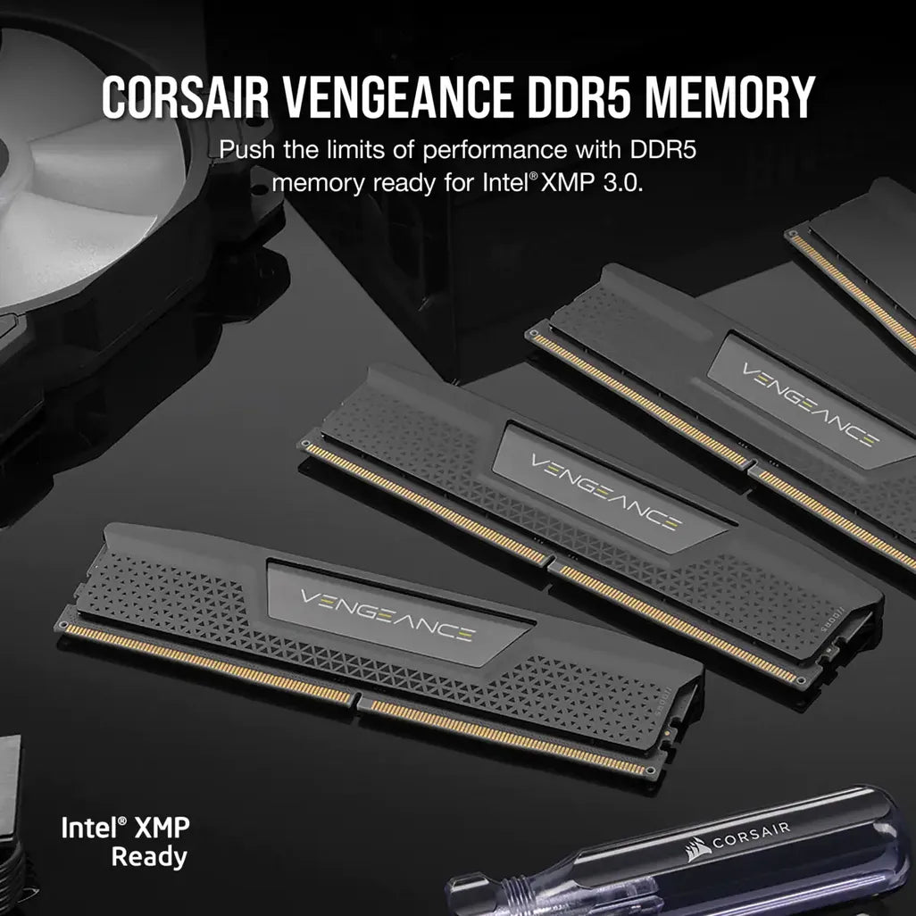 GUNMANSA Corsair Vengeance CMK32GX5M2X7200C34, 32 GB, 2 x 16 GB, DDR5, 7200 MHz, 288-pin DIMM