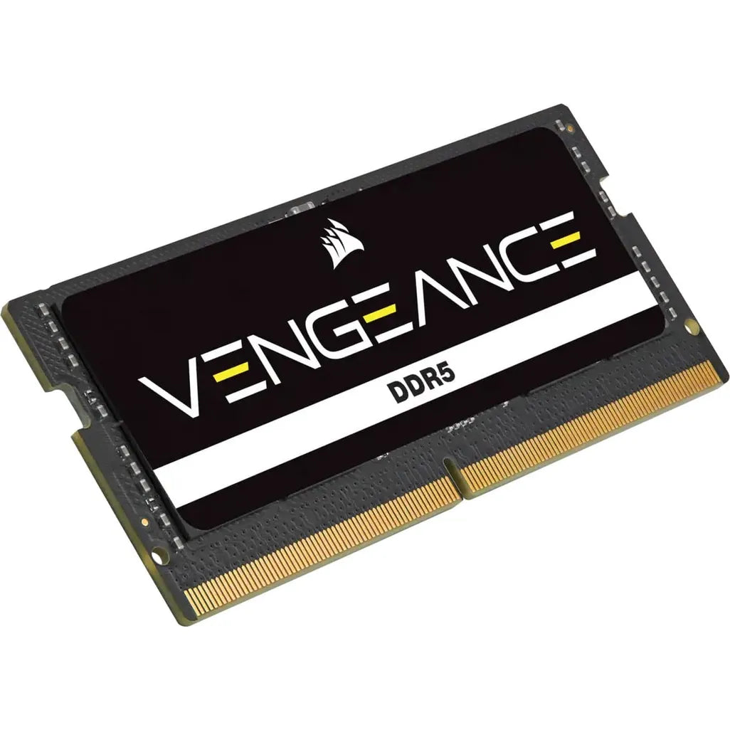 GUNMANSA Corsair Vengeance CMSX16GX5M1A4800C40, 16 GB, 1 x 16 GB, DDR5, 4800 MHz, 262-pin SO-DIMM, Black