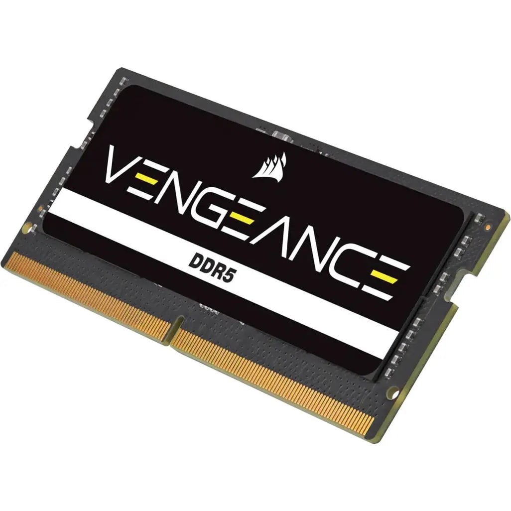 GUNMANSA Corsair Vengeance CMSX32GX5M1A4800C40, 32 GB, 1 x 32 GB, DDR5, 4800 MHz, 262-pin SO-DIMM, Black
