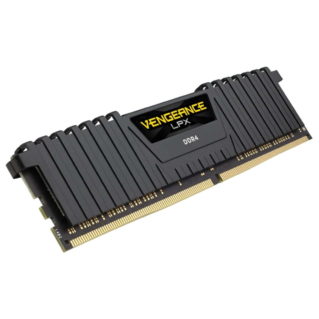 GUNMANSA Corsair VENGEANCE® LPX 8GB (1 x 8GB) DDR4 DRAM 3000MHz C16 Memory Module16-20-20-38; 1.2V; Black