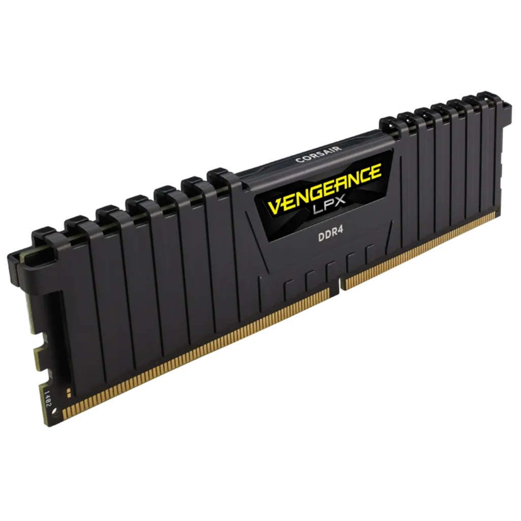 GUNMANSA Corsair VENGEANCE® LPX 8GB (1 x 8GB) DDR4 DRAM 3000MHz C16 Memory Module16-20-20-38; 1.2V; Black