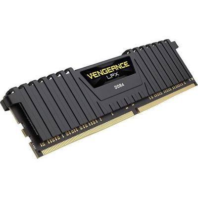 GUNMANSA CORSAIR VENGEANCE® LPX 8GB (1 x 8GB) DDR4 DRAM 3200MHz C16 Memory Kit - Black.