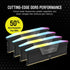 GUNMANSA Corsair Vengeance RGB CMH128GX5M4B5600C40, 128 GB, 4 x 32 GB, DDR5, 5600 MHz, 288-pin DIMM