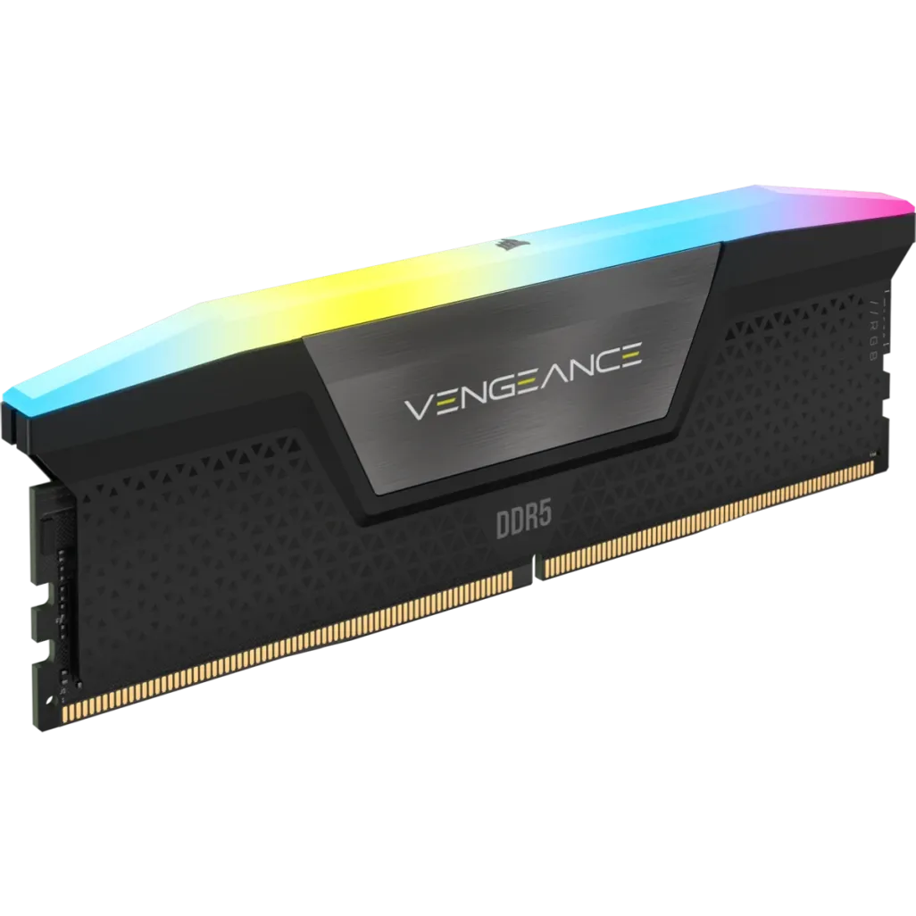 GUNMANSA Corsair Vengeance RGB CMH48GX5M2B7200C36, 48 GB, 2 x 24 GB, DDR5, 7200 MHz, 288-pin DIMM