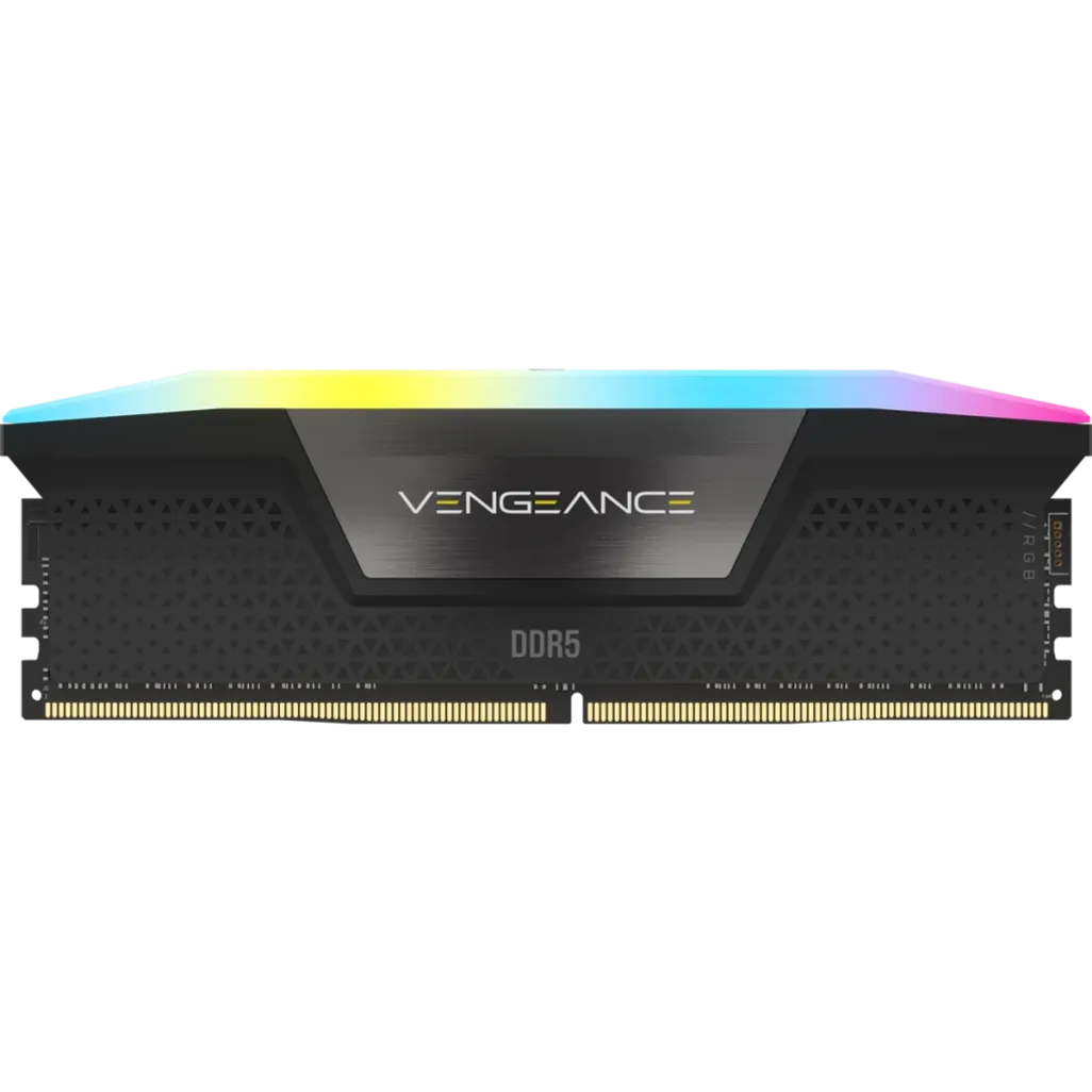 GUNMANSA Corsair Vengeance RGB CMH48GX5M2B7200C36, 48 GB, 2 x 24 GB, DDR5, 7200 MHz, 288-pin DIMM