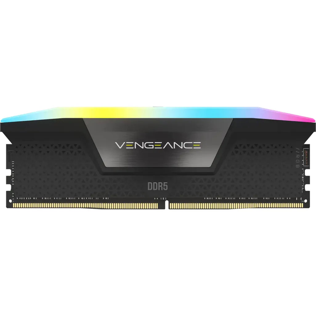 GUNMANSA Corsair Vengeance RGB CMH64GX5M2B6000Z40, 64 GB, 2 x 32 GB, DDR5, 6000 MHz, 288-pin DIMM