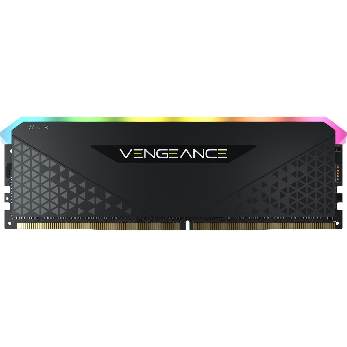 GUNMANSA Corsair VENGEANCE® RGB RS 8GB (1 x 8GB) DDR4 DRAM 3200MHz C16 Memory Kit; 16-20-20-38; 1.2V; Black