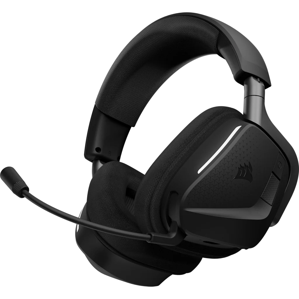 GUNMANSA Corsair VOID v2 MAX WIRELESS Gaming Headset; Simultaneous 2.4GHz and Bluetooth; Dobly Atmos; PC/Playstation/Mobile; Carbon.