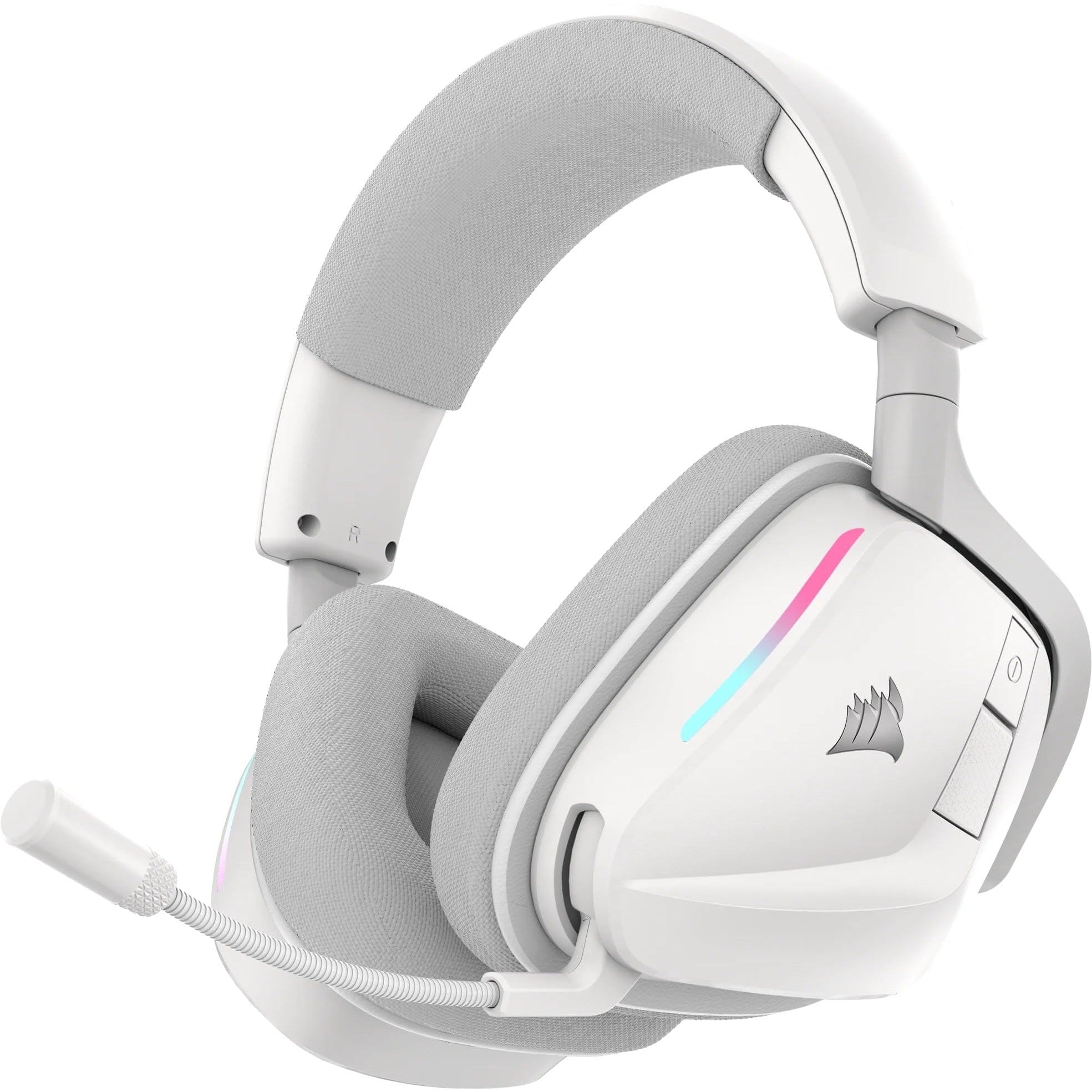 GUNMANSA Corsair VOID Wireless v2 Gaming Headset; 2.4GHz/Bluetooth; Dolby Atmos; PC/Playstation; Mobile; White.
