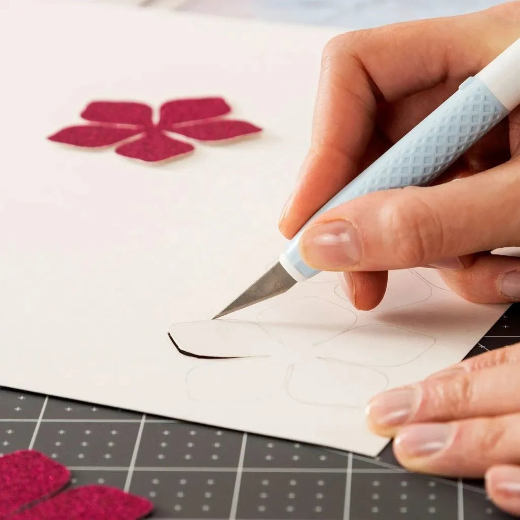 GUNMANSA Cricut CC TC Knife Blade with Housing – Blue