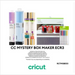 GUNMANSA CRICUT CONSUMABLES MYSTERY BOX - INCLUDES A CUTIE