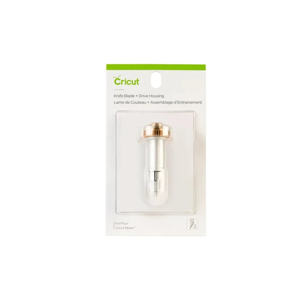 GUNMANSA Cricut Maker Knife Blade with Drive Housing – Gold & Silver