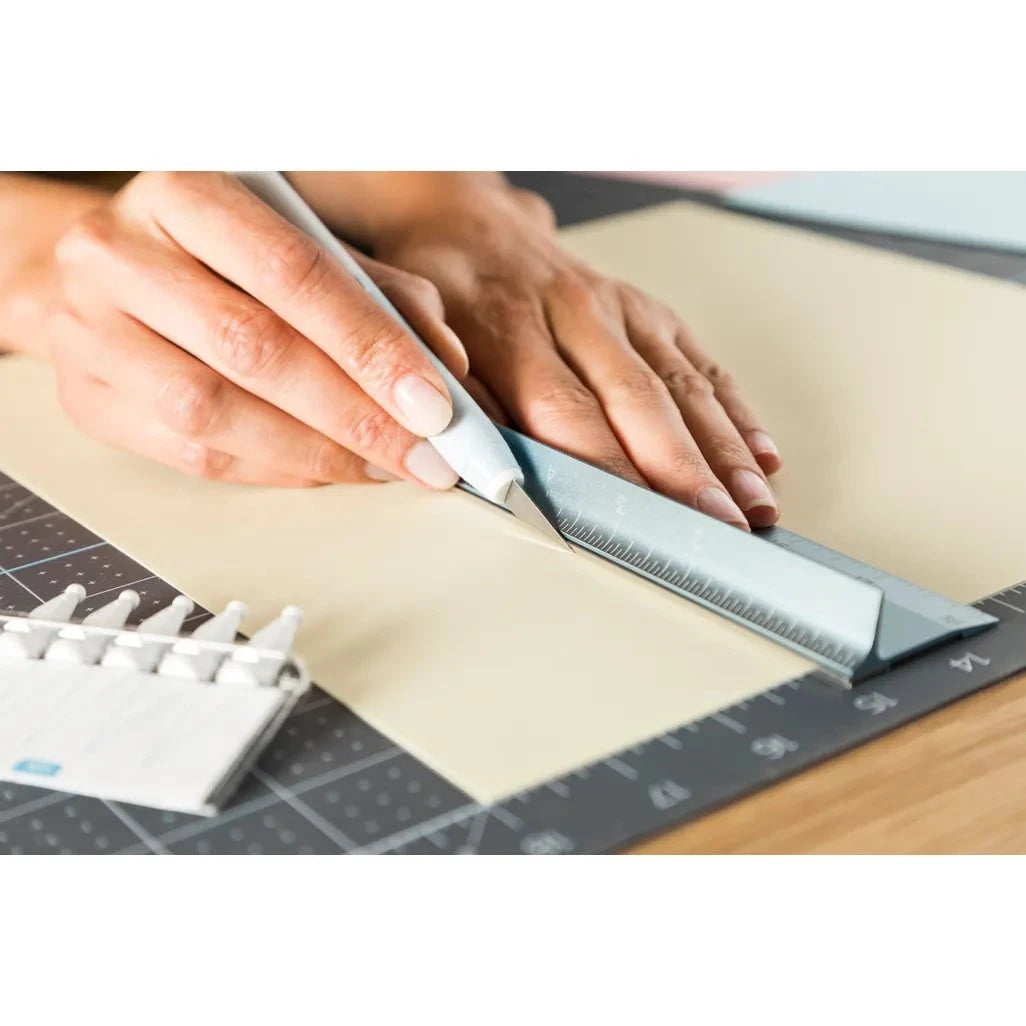 GUNMANSA Cricut TrueControl Knife Kit with 5 Blades – Blue & White