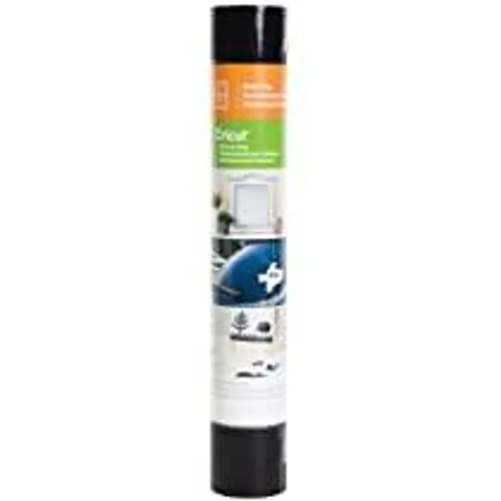 GUNMANSA Cricut Window Cling Black – 30.5 x 122 cm Roll