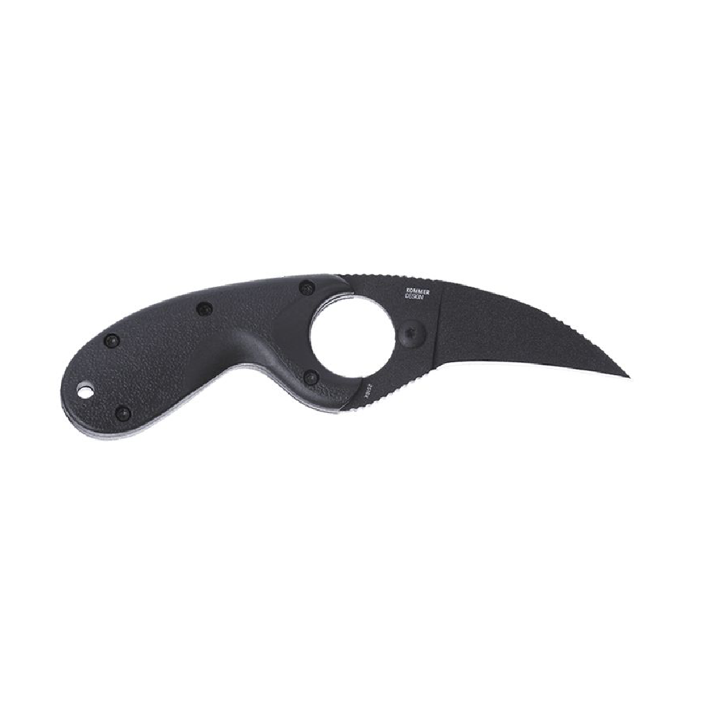 GUNMANSA CRKT Bear Claw Black w/ Veff Serrations - CRKT-2511