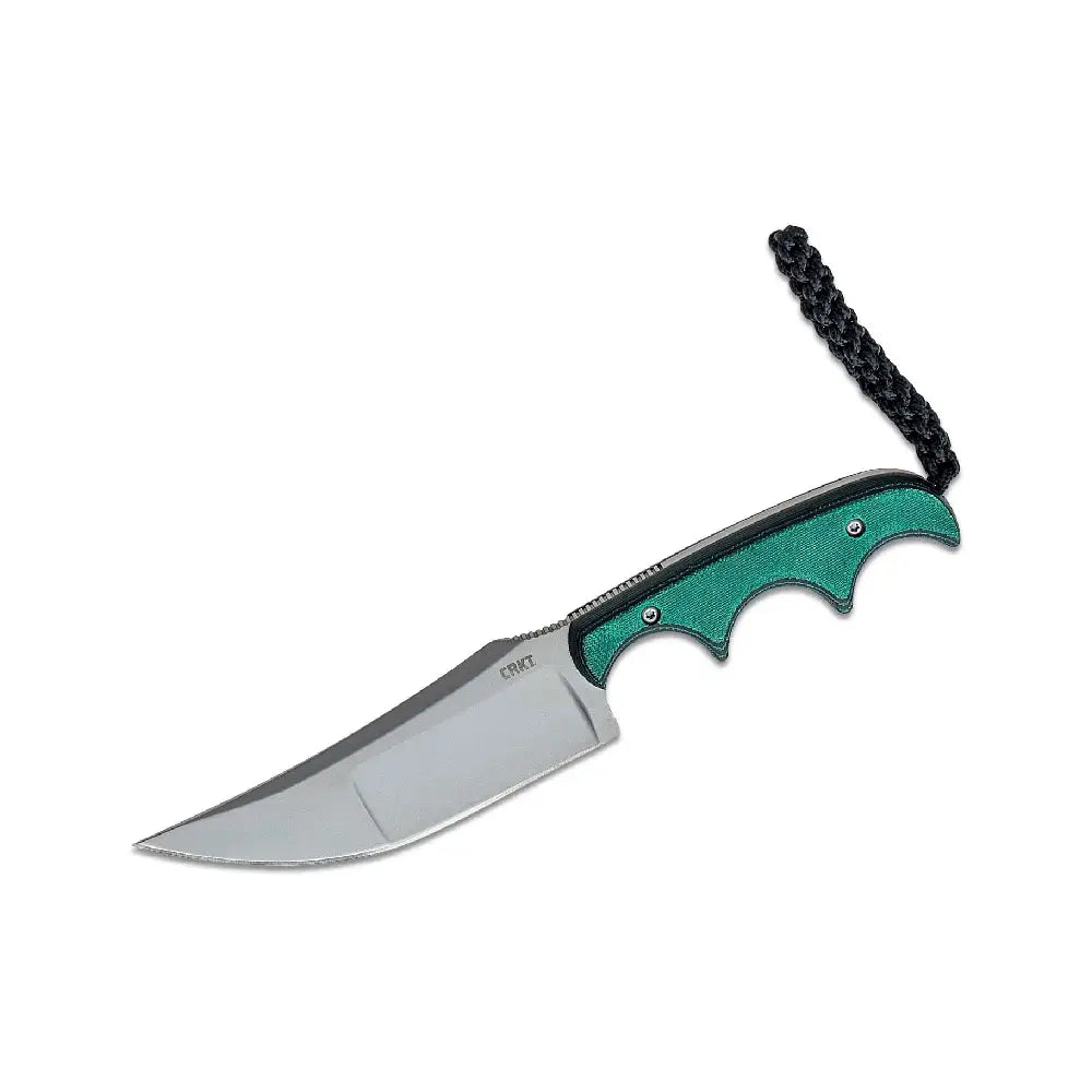 GUNMANSA Crkt Folts Minimalist Katana Fixed Blade Neck Knife -2394