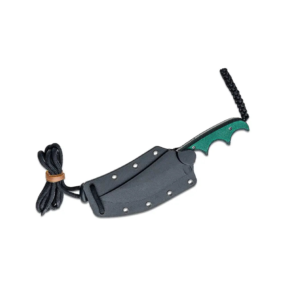 GUNMANSA Crkt Folts Minimalist Katana Fixed Blade Neck Knife -2394