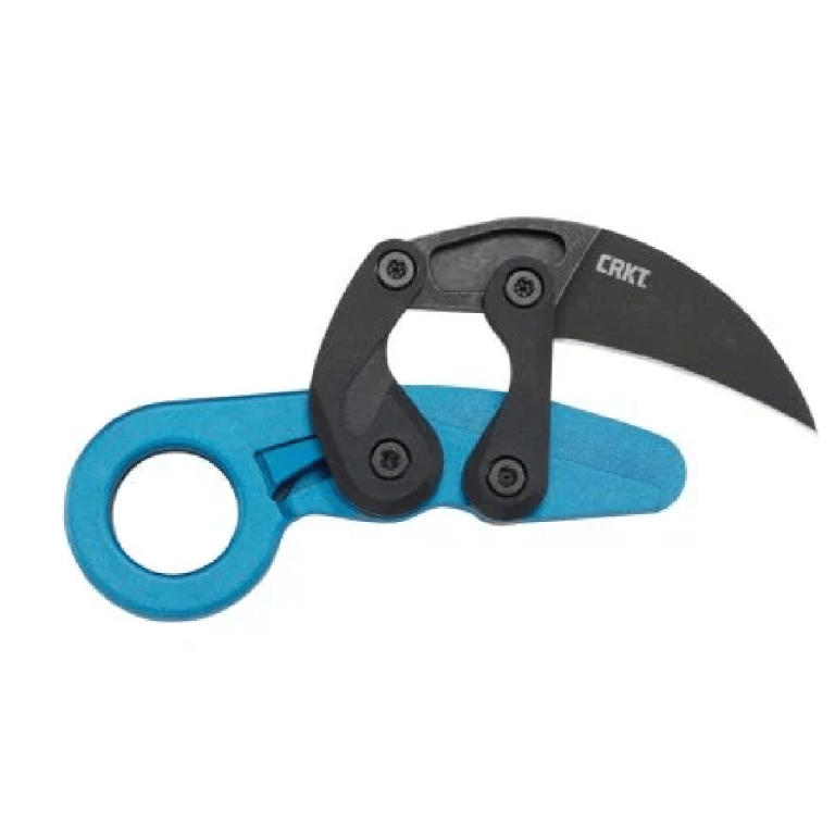 GUNMANSA CRKT PROVOKE BLUE METALLIC KNIFE CRKT-4041B