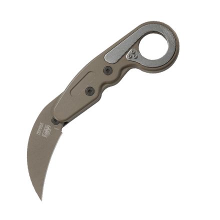 GUNMANSA CRKT Provoke ‘Earth’ Kinematic Karambit Folding Knife w/Earth Colour Cerakote Coating