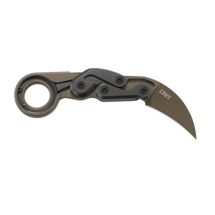 GUNMANSA CRKT Provoke ‘Earth’ Kinematic Karambit Folding Knife w/Earth Colour Cerakote Coating