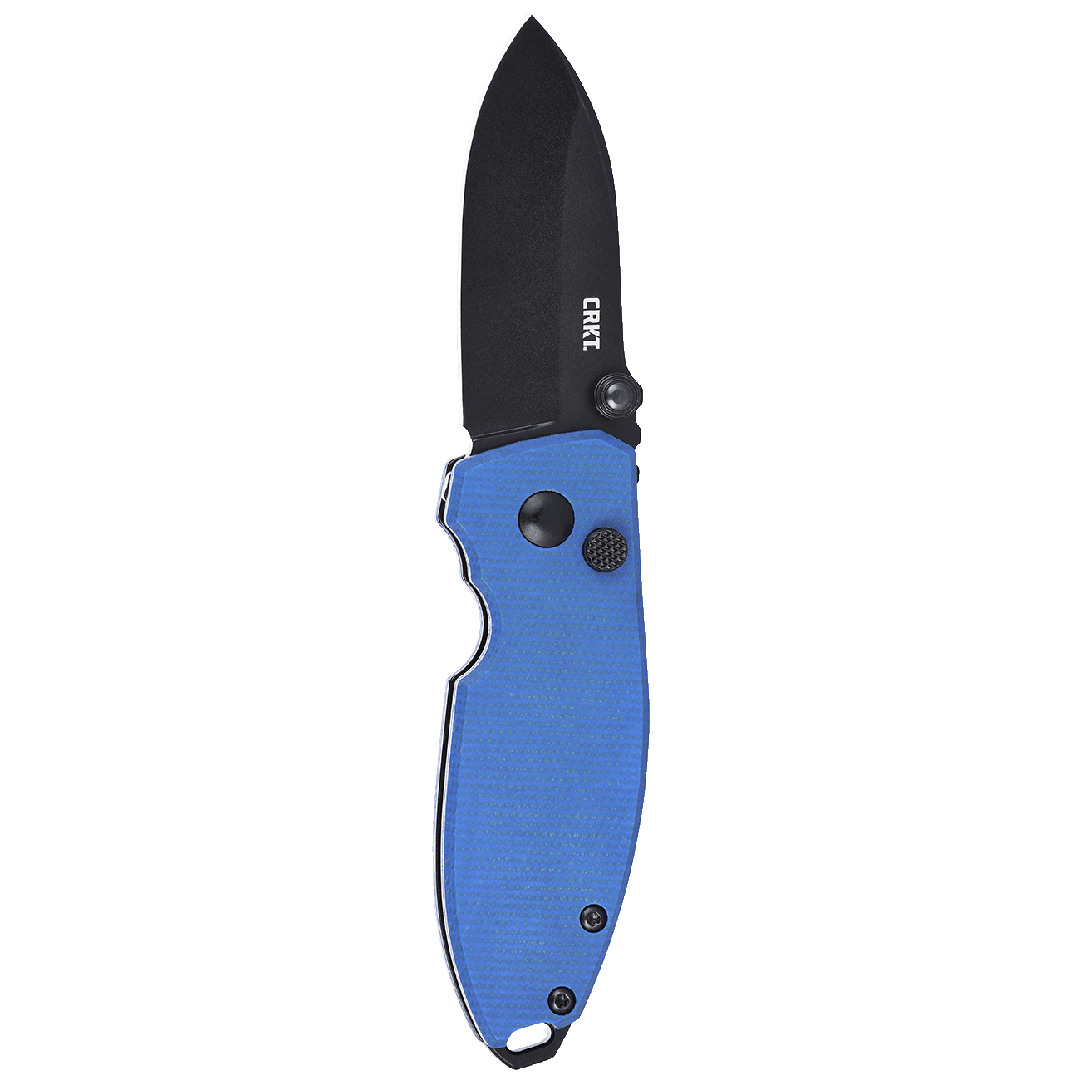 GUNMANSA CRKT SQUID BUTTON LOCK BLUE - CRKT-2474BD