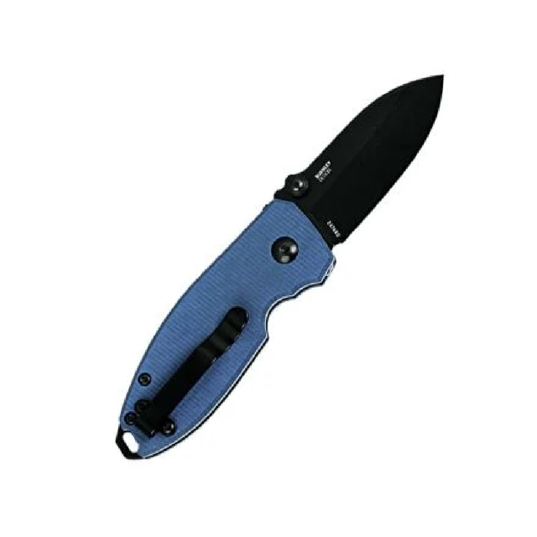 GUNMANSA CRKT SQUID BUTTON LOCK BLUE - CRKT-2474BD