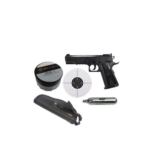 GUNMANSA Crosman 40001 Pistol 1911B 4.5mm BB Combo