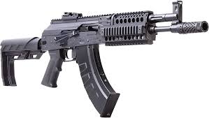 GUNMANSA Crosman CAK1 Gas Rifle (Full-Semi Auto|Blowback Action|CO2|28+1|430 FPS|4.5mm BB)