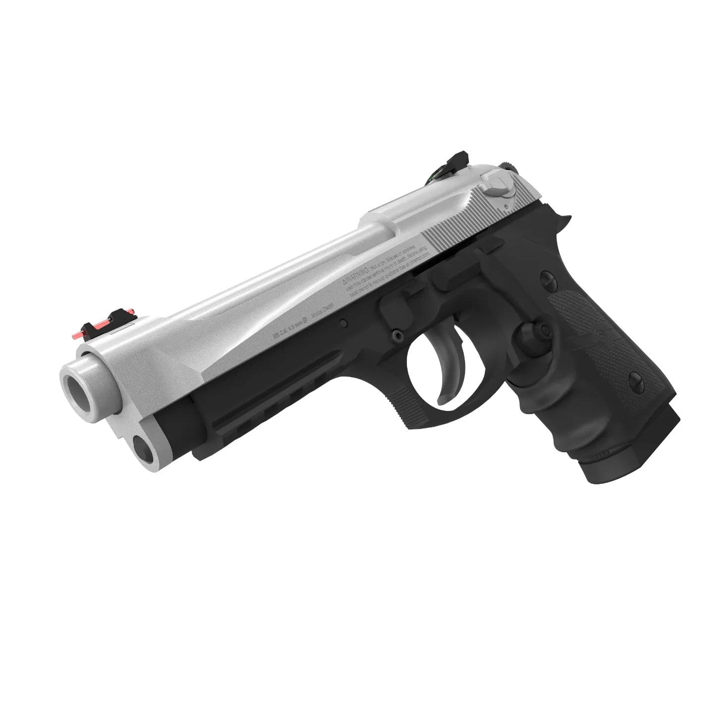 GUNMANSA Crosman CM9B Mako Gas Gun (Semi Auto|Blowback|CO2|19|425 FPS|3.4J|4.5mm BB)