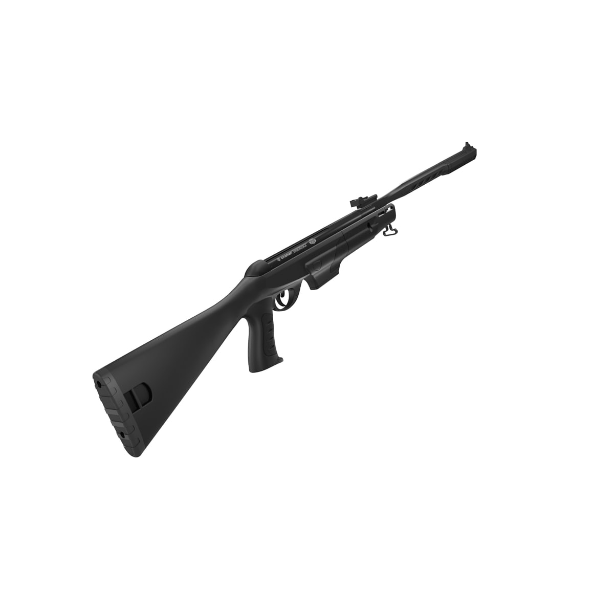 GUNMANSA Crosman Diamondback Air Rifle (Break Barrel|1|1100 FPS|39J|114cm|3.8kg|5.5mm) CDH22TDSS-S