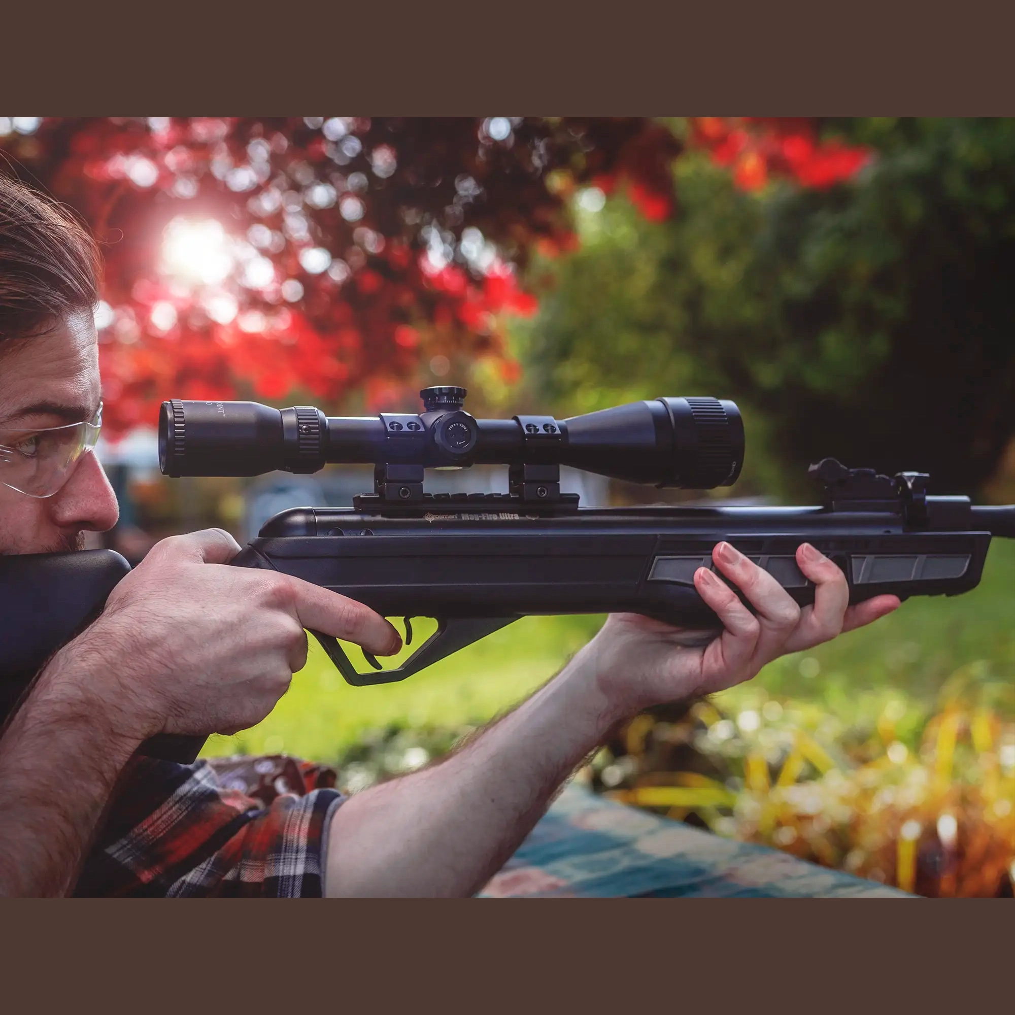 GUNMANSA Crosman Mag-Fire Ultra .22 Air Rifle