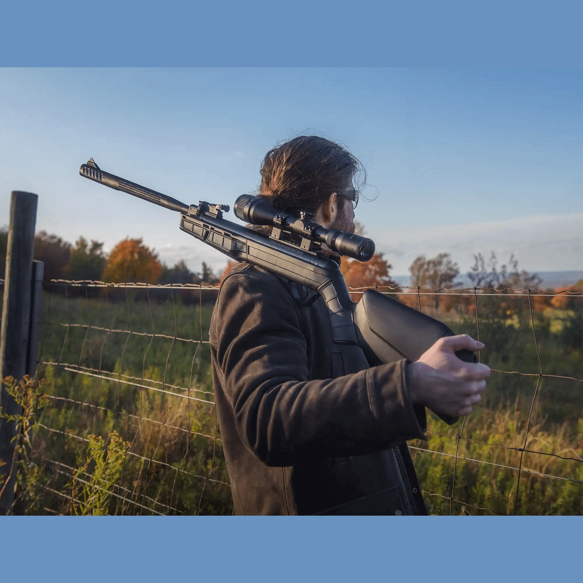 GUNMANSA Crosman Mag-Fire Ultra .22 Air Rifle