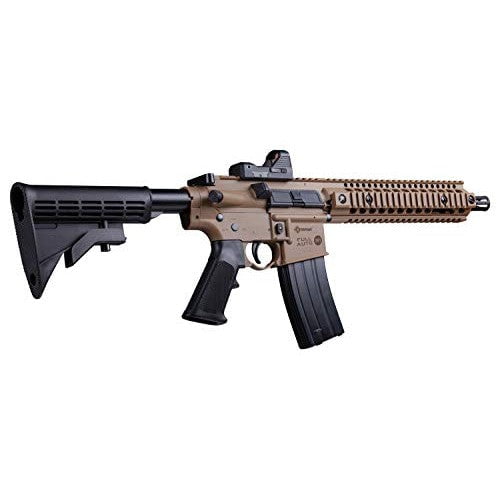GUNMANSA Crosman R1 Gas Rifle (Full-Semi Auto|Blowback|CO2|25+1|430 FPS|3J|4.5mm BB) CFAR1X
