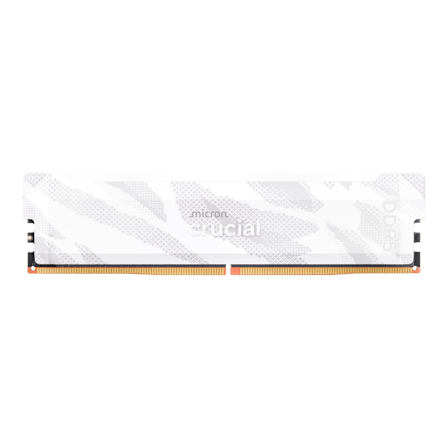 GUNMANSA Crucial Pro 16GB 6400Mhz DDR5 Desktop OC Gaming Memory - White